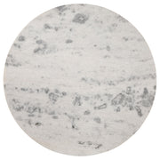 Ortega Round 46-inch Marble Top Wood Dining Table Natural - detail 3