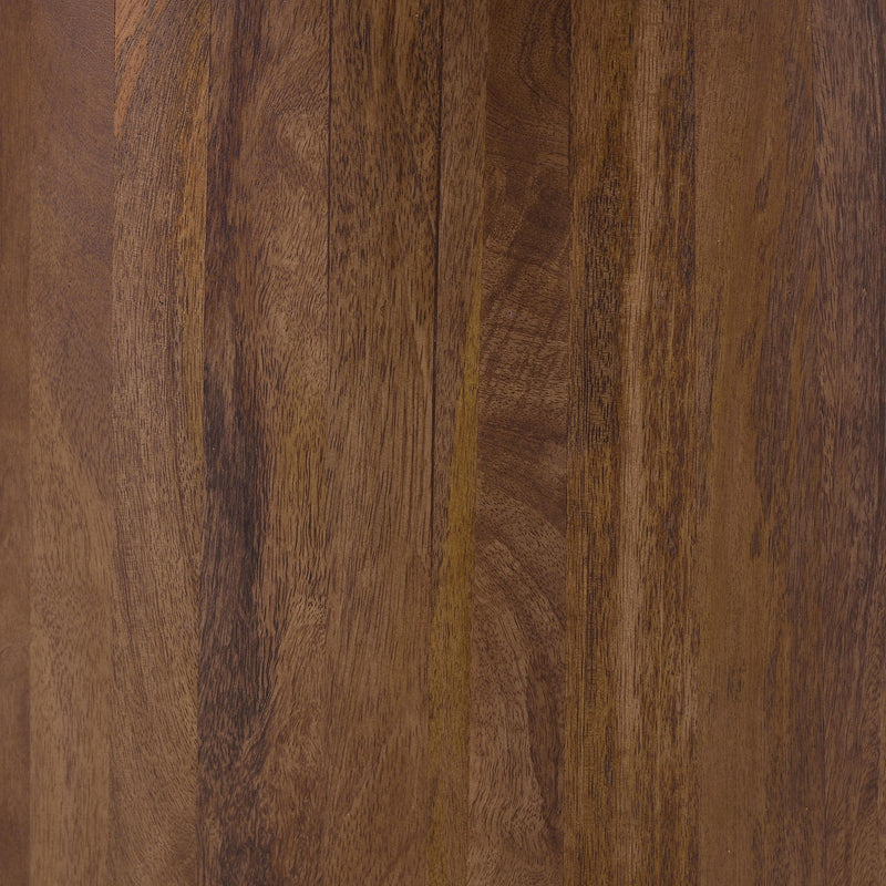 Ortega Round 46-inch Marble Top Wood Dining Table Natural - detail 5