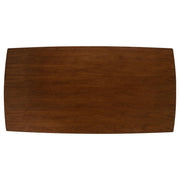 Malone 7-piece Rectangular Dining Table Set Dark Walnut - detail 4