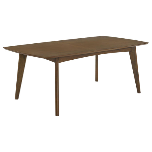 Malone Rectangular 78-inch Wood Dining Table Dark Walnut - alternate view