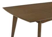 Malone Rectangular 78-inch Wood Dining Table Dark Walnut - detail 6