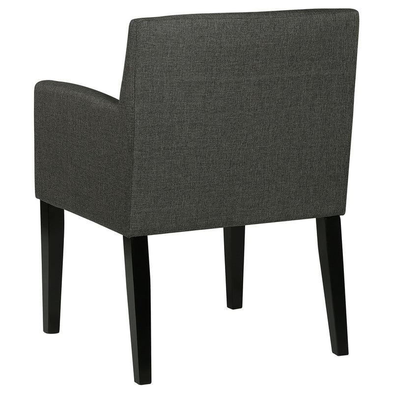Catherine 7-piece Rectangular Dining Table Set Black - detail 9