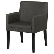 Catherine Upholstered Dining Arm Chair Grey (Set of 2) - detail 5
