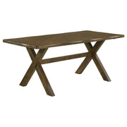 Alston 7-piece Rectangular Dining Table Set Knotty Nutmeg - detail 3
