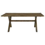 Alston Rectangular 71-inch Dining Table Knotty Nutmeg - detail 3