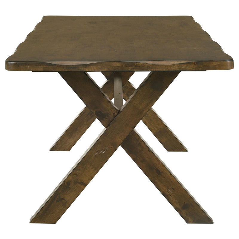 Alston Rectangular 71-inch Dining Table Knotty Nutmeg - detail 4