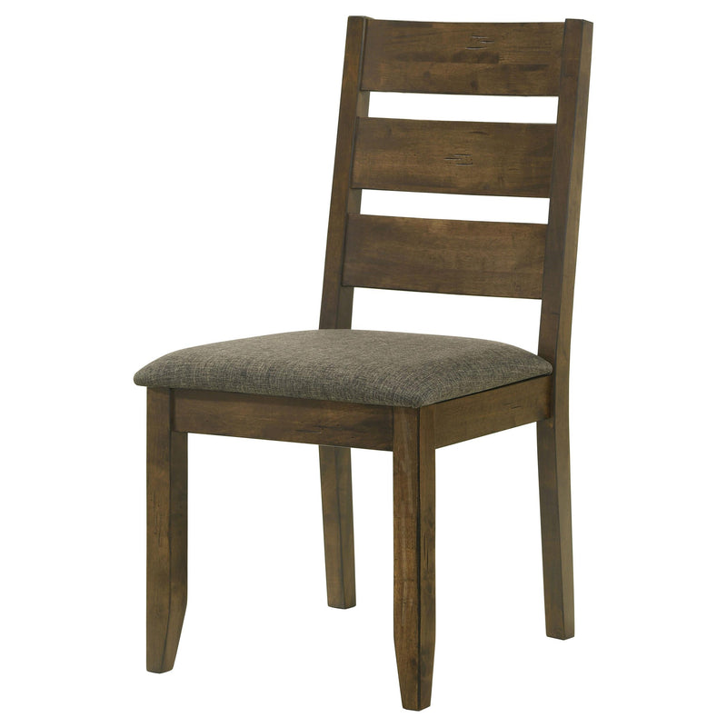 Alston Wood Dining Side Chair Knotty Nutmeg (Set of 2) - detail 5