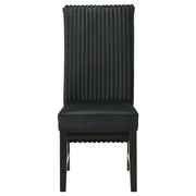 Barrand Upholstered Dining Side Chair Black (Set of 2) - detail 4
