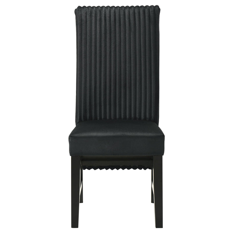 Barrand Upholstered Dining Side Chair Black (Set of 2) - detail 4