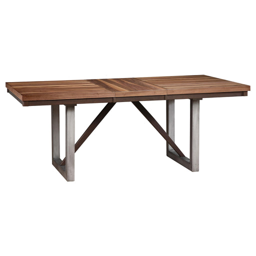 Spring Creek 77-inch Extension Dining Table Natural Walnut - alternate view