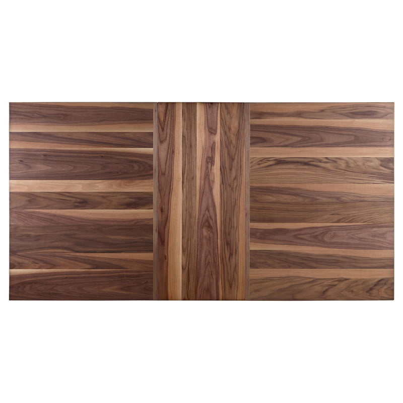 Spring Creek 77-inch Extension Dining Table Natural Walnut - detail 3
