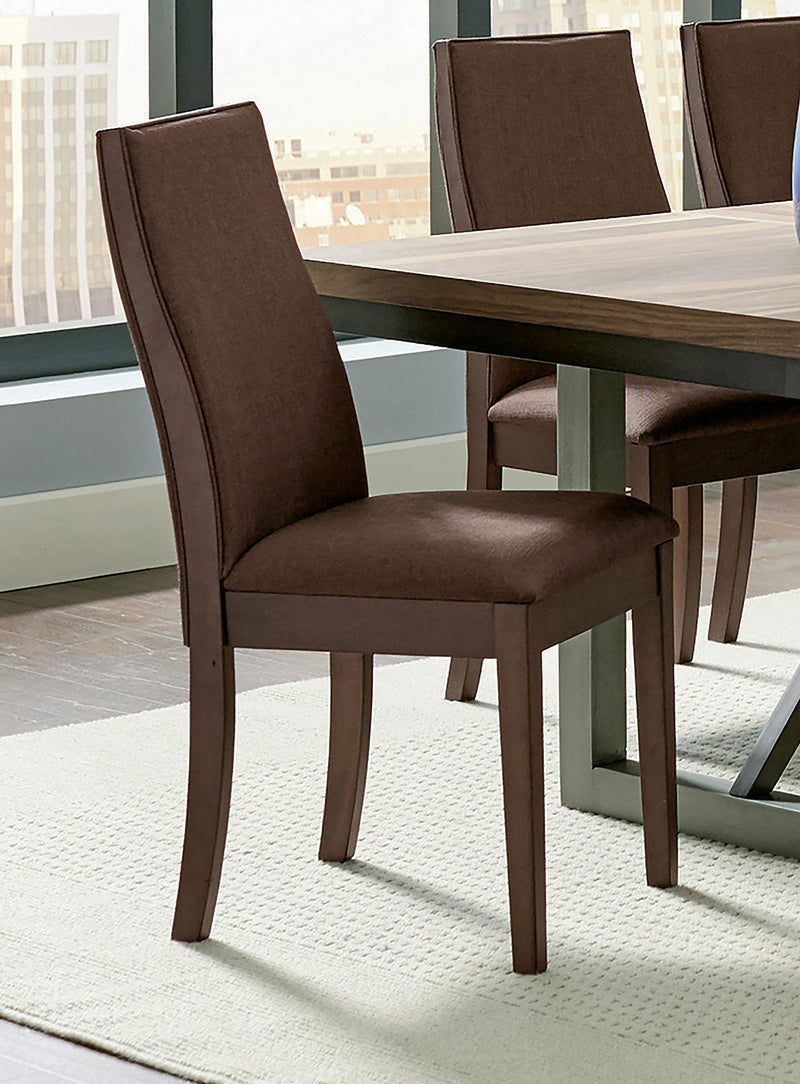 Spring Creek Upholstered Dining Chair Chocolate (Set of 2) - alternate view