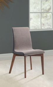 Redbridge Upholstered Dining Side Chair Walnut (Set of 2) - alternate view