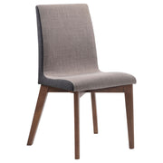 Redbridge Upholstered Dining Side Chair Walnut (Set of 2) - detail 3