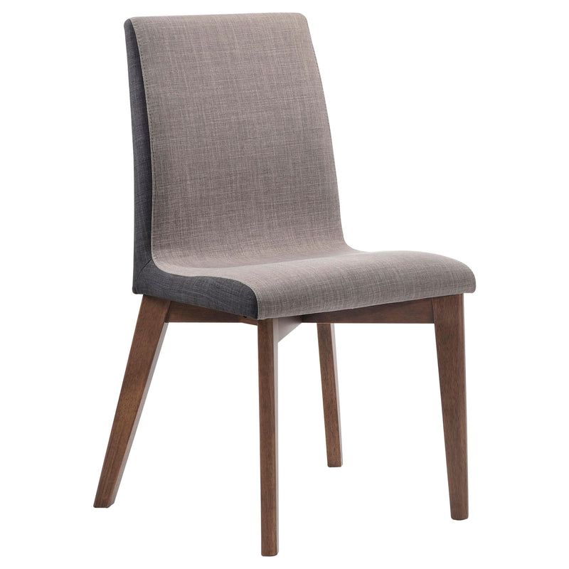 Redbridge Upholstered Dining Side Chair Walnut (Set of 2) - detail 3