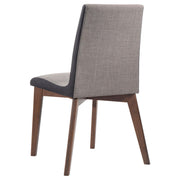 Redbridge Upholstered Dining Side Chair Walnut (Set of 2) - detail 4