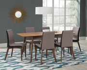 Redbridge Upholstered Dining Side Chair Walnut (Set of 2) - detail 6