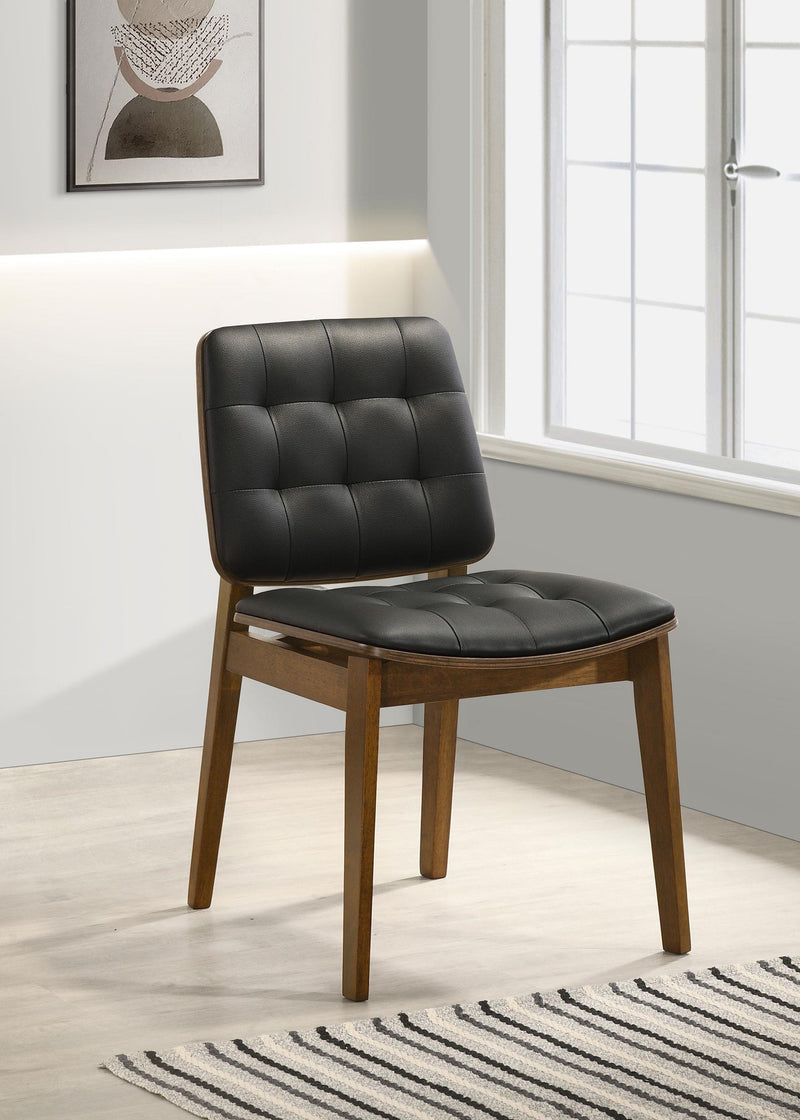 Redbridge Upholstered Dining Side Chair Walnut (Set of 2) - alternate view