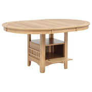 Lavon Oval 60-inch Wood Extension Leaf Dining Table Light Oak - detail 3