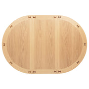 Lavon 5-piece Oval Counter Height Dining Set Light Oak - detail 8