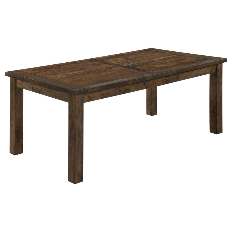 Coleman 9-piece Rectangular Dining Set Rustic Golden Brown - detail 3