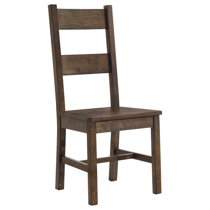 Coleman 9-piece Rectangular Dining Set Rustic Golden Brown - detail 6
