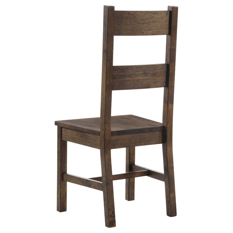 Coleman 9-piece Rectangular Dining Set Rustic Golden Brown - detail 7