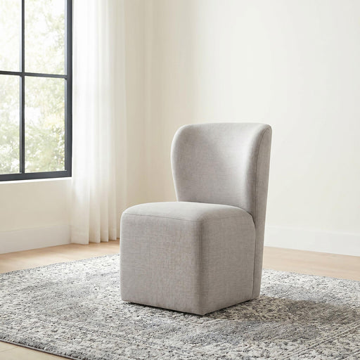 Jaelynn Upholstered Parsons Dining Side Chair Beige (Set of 2) - alternate view