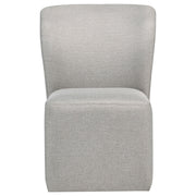 Jaelynn Upholstered Parsons Dining Side Chair Beige (Set of 2) - detail 4