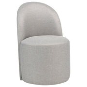 Aubrey Upholstered Barrel Dining Side Chair Beige (Set of 2) - detail 3