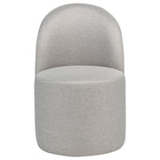 Aubrey Upholstered Barrel Dining Side Chair Beige (Set of 2) - detail 4