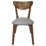Alfredo 6-piece Butterfly Leaf Dining Set Natural Walnut - detail 7