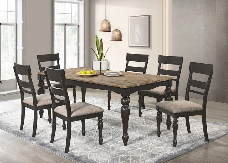 Bridget 7-Piece Rectangular Dining Set