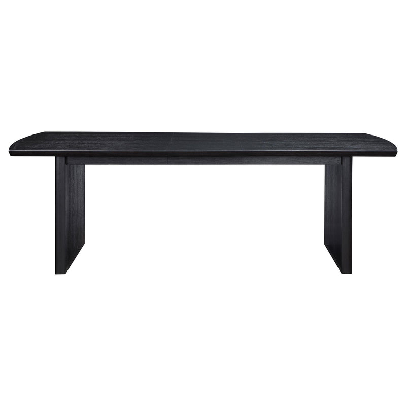 Brookmead 9-piece Extension Leaf Dining Table Set Black - detail 4