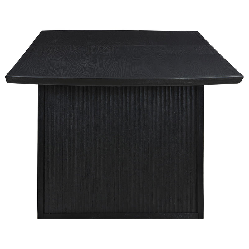 Brookmead 9-piece Extension Leaf Dining Table Set Black - detail 5