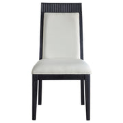 Brookmead 9-piece Extension Leaf Dining Table Set Black - detail 8