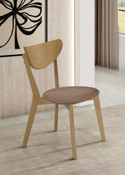 Elowen Wood Dining Side Chair Light Walnut (Set of 2) - alternate view