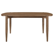 Dortch Oval 63-inch Solid Wood Dining Table Walnut - detail 3
