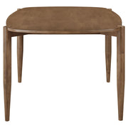 Dortch Oval 63-inch Solid Wood Dining Table Walnut - detail 4
