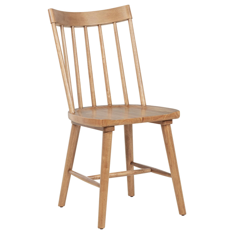 Middleton Solid Wood Dining Side Chair Brown (Set of 2) - detail 3