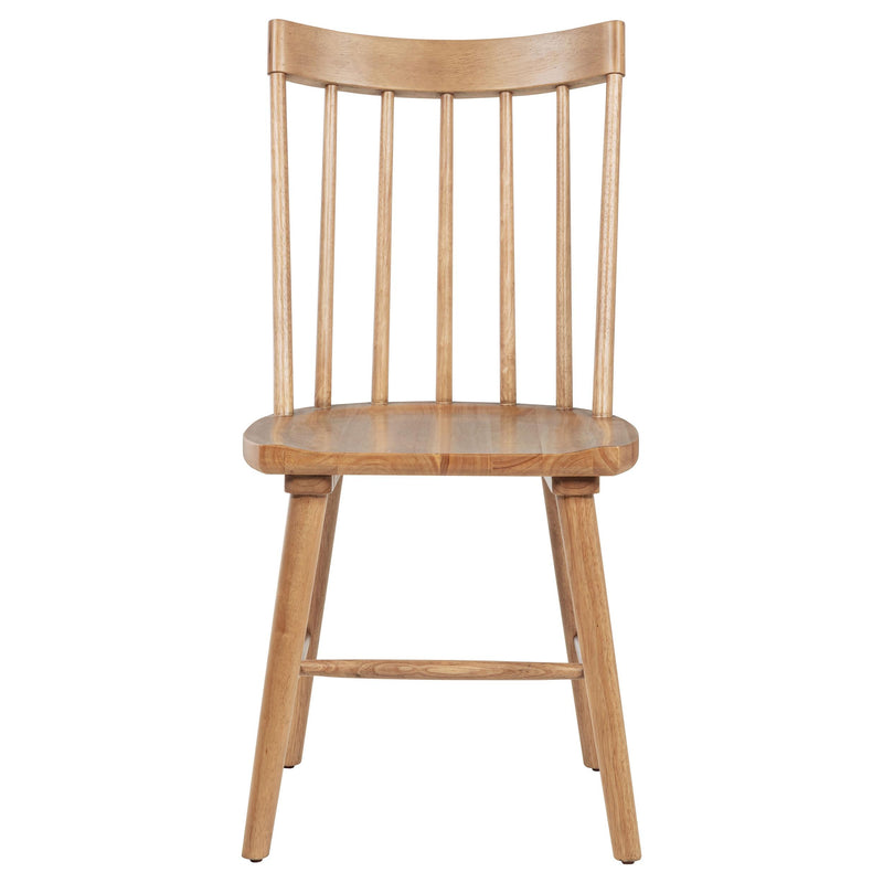 Middleton Solid Wood Dining Side Chair Brown (Set of 2) - detail 4