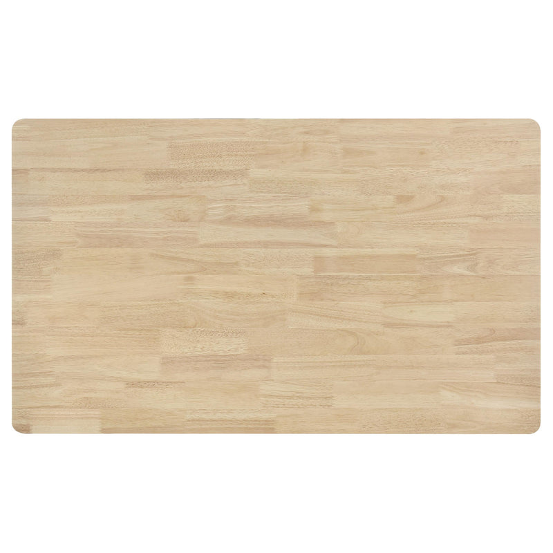 Parkridge 59-inch Rectangular Dining Table White Washed - detail 5
