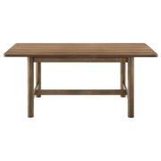 Crestmore 7-piece Rectangular Dining Table Set Walnut - detail 4