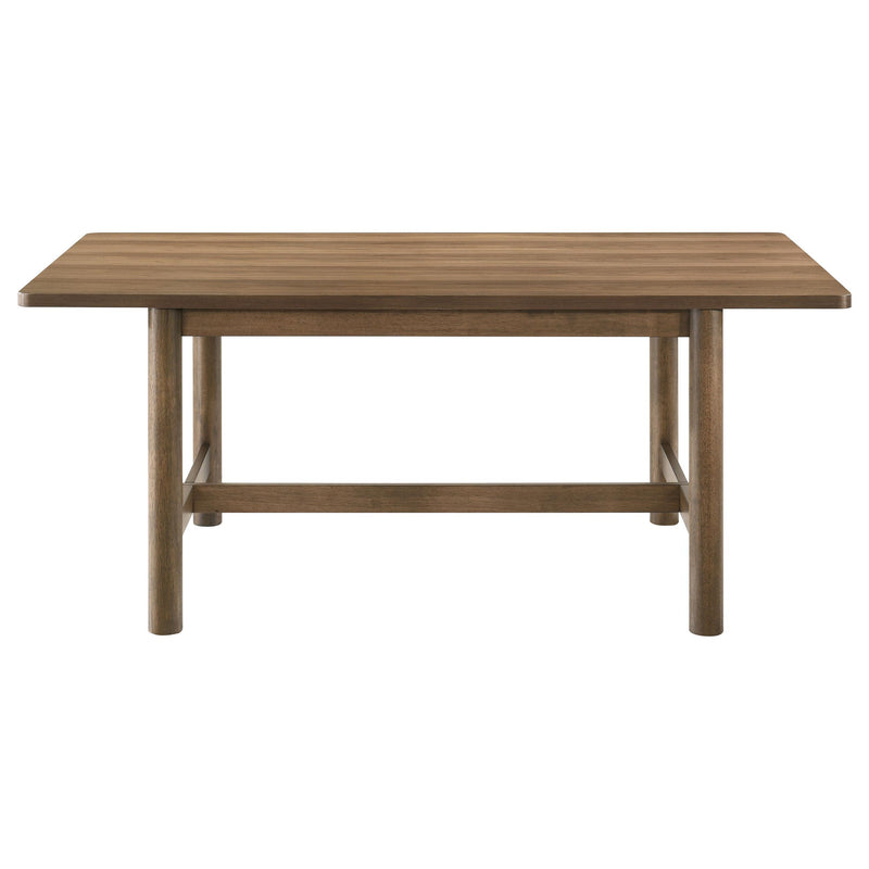 Crestmore 71-inch Rectangular Wood Dining Table Walnut - detail 3
