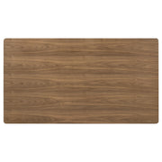 Crestmore 71-inch Rectangular Wood Dining Table Walnut - detail 5