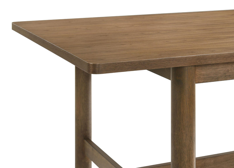 Crestmore 71-inch Rectangular Wood Dining Table Walnut - detail 6