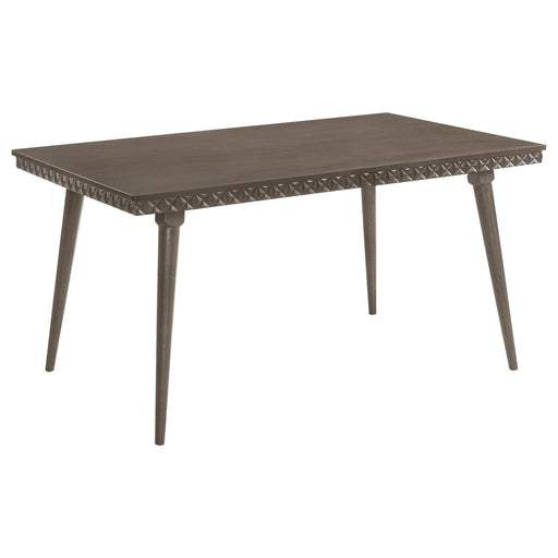 Onslow 59-inch Rectangular Wood Dining Table Dark Brown - alternate view