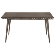 Onslow 59-inch Rectangular Wood Dining Table Dark Brown - detail 3