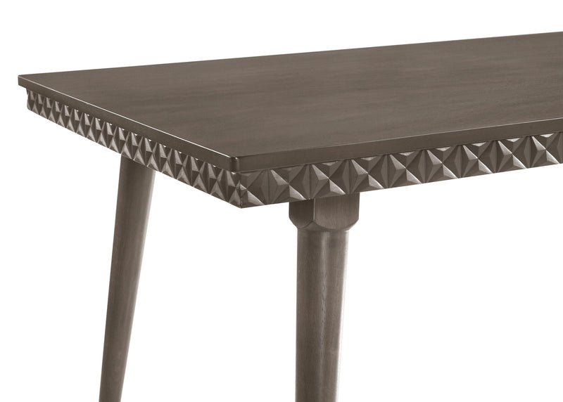 Onslow 59-inch Rectangular Wood Dining Table Dark Brown - detail 6