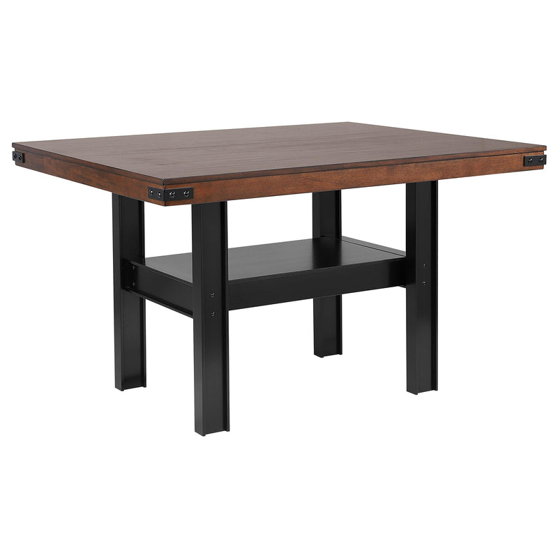 Patterson 7-piece Counter Height Dining Set Mango Oak - detail 3